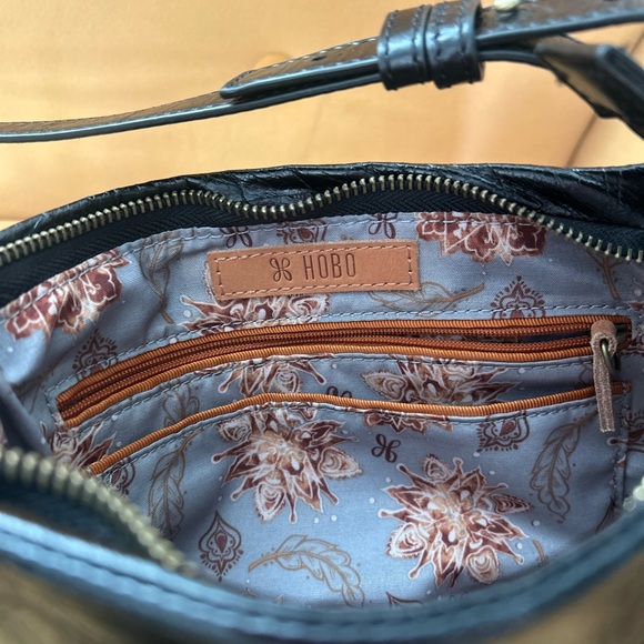 HOBO Black and Brown Crossbody Bag - Picture 4 of 14